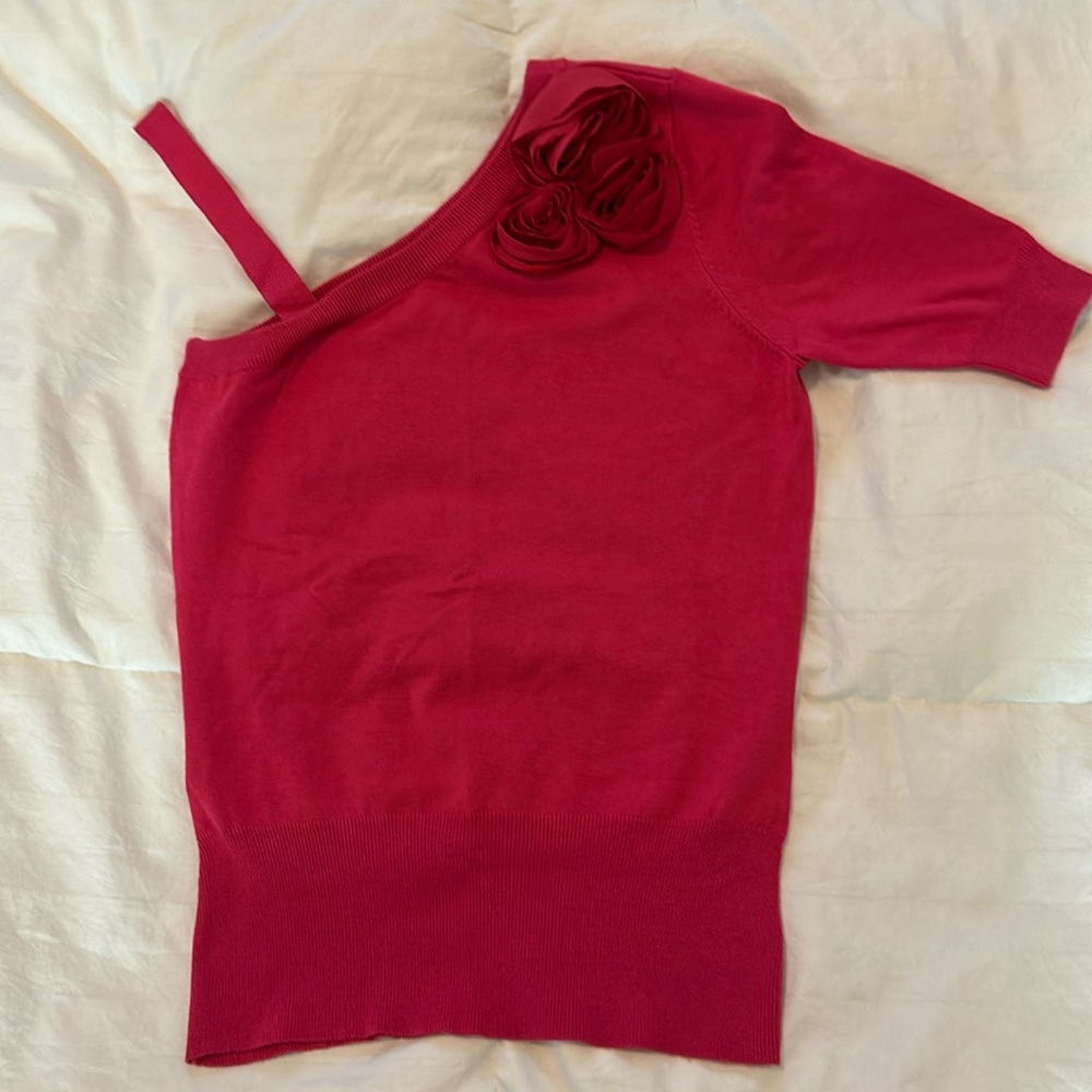 Caché short sleeve light sweater-S